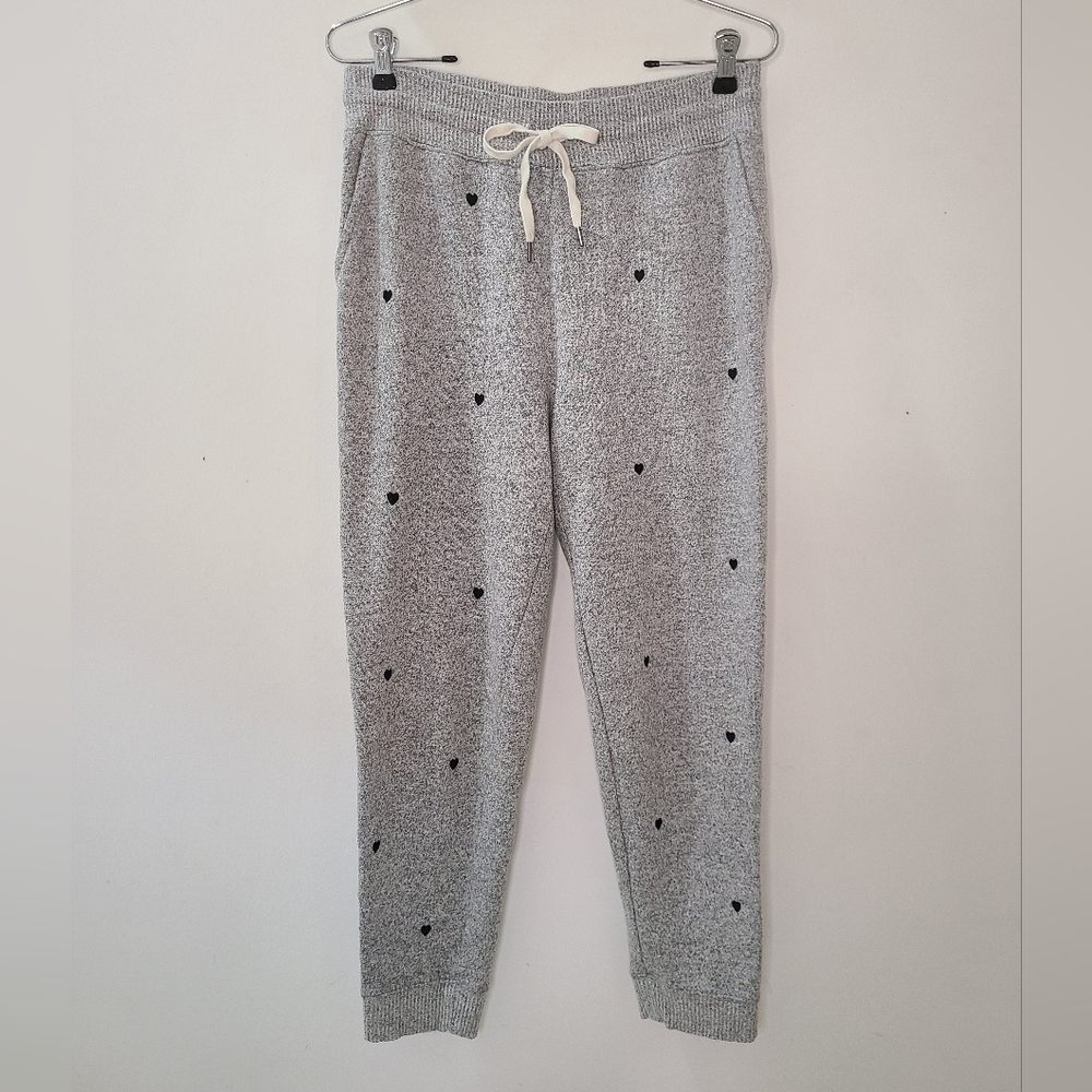 Rails Gray Heart Print Jogger Pants - Picture 5 of 16